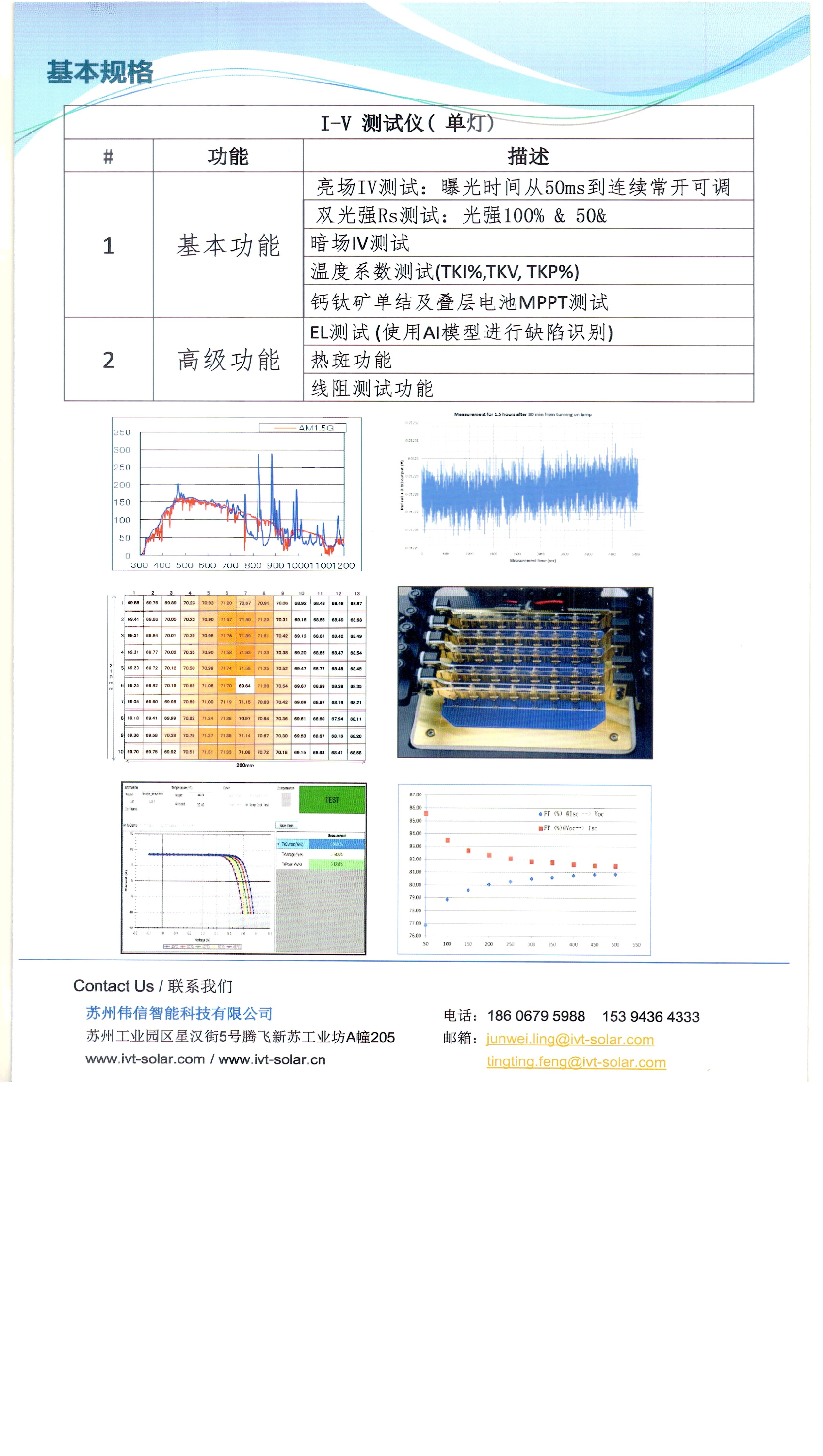 VS-5821 技术参数